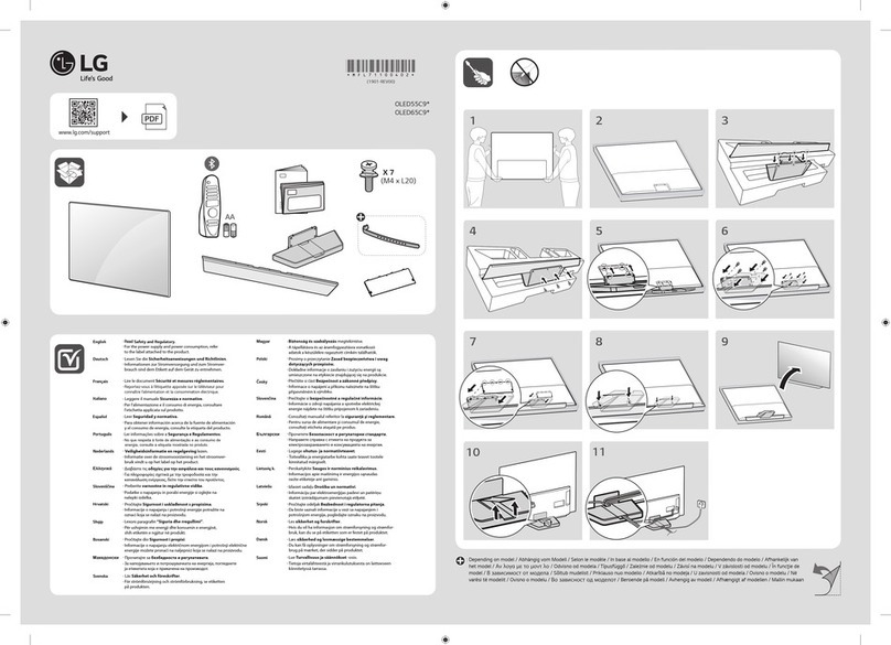 LG OLED65C9 Series User manual