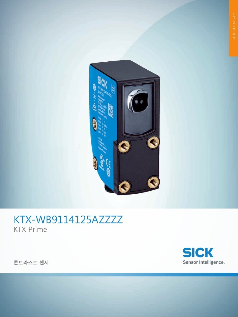 SICK KTX-WB9114125A Series User manual