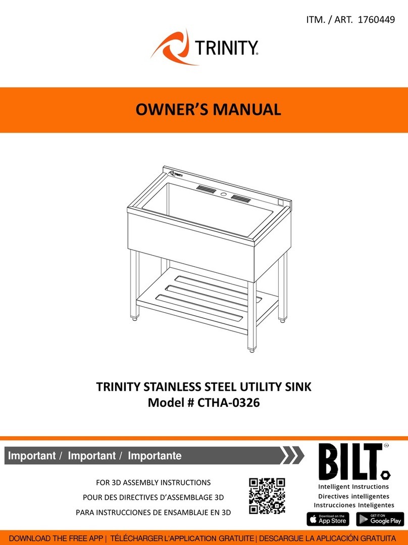 Bilt TRINITY CTHA-0326 User manual