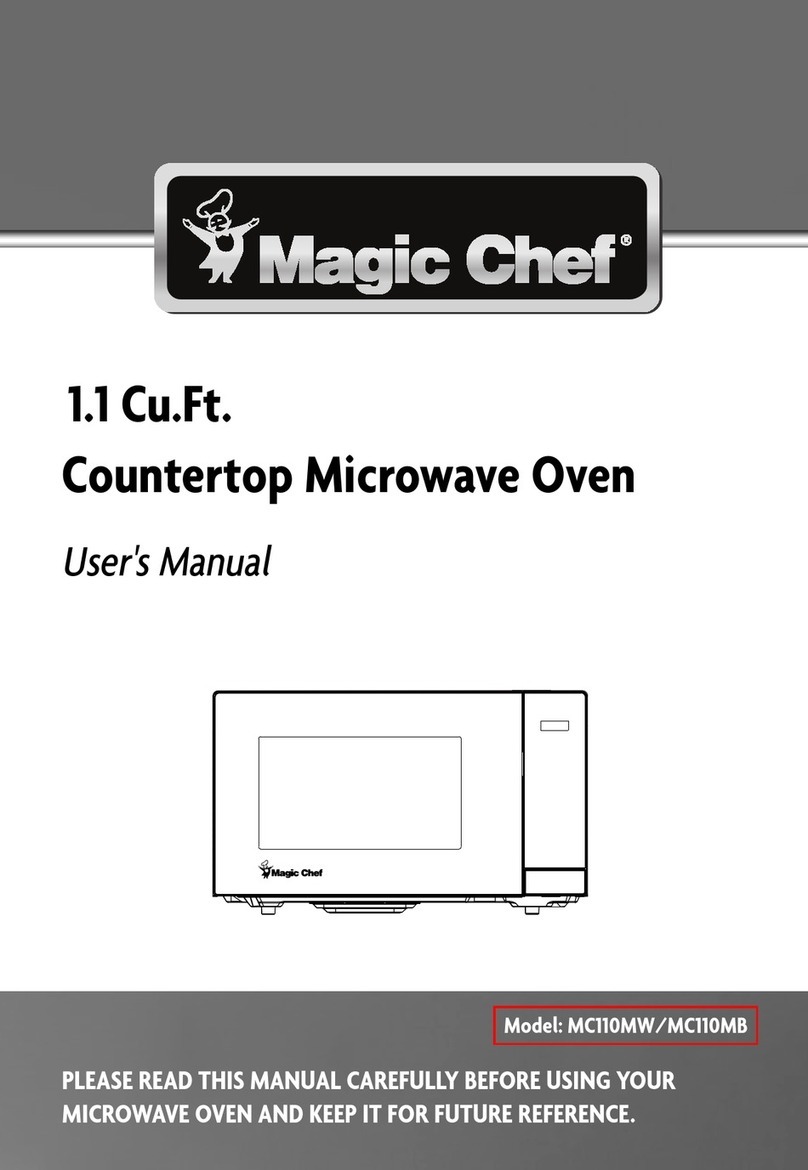 Magic Chef MC110MW User manual