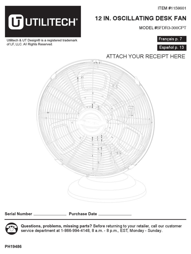 Utilitech SFDR3-300CPT User manual