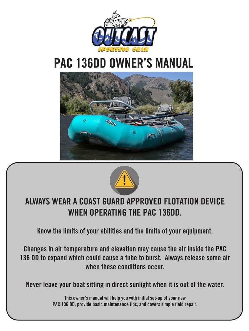 Outcast Sporting Gear PAC 136DD User manual