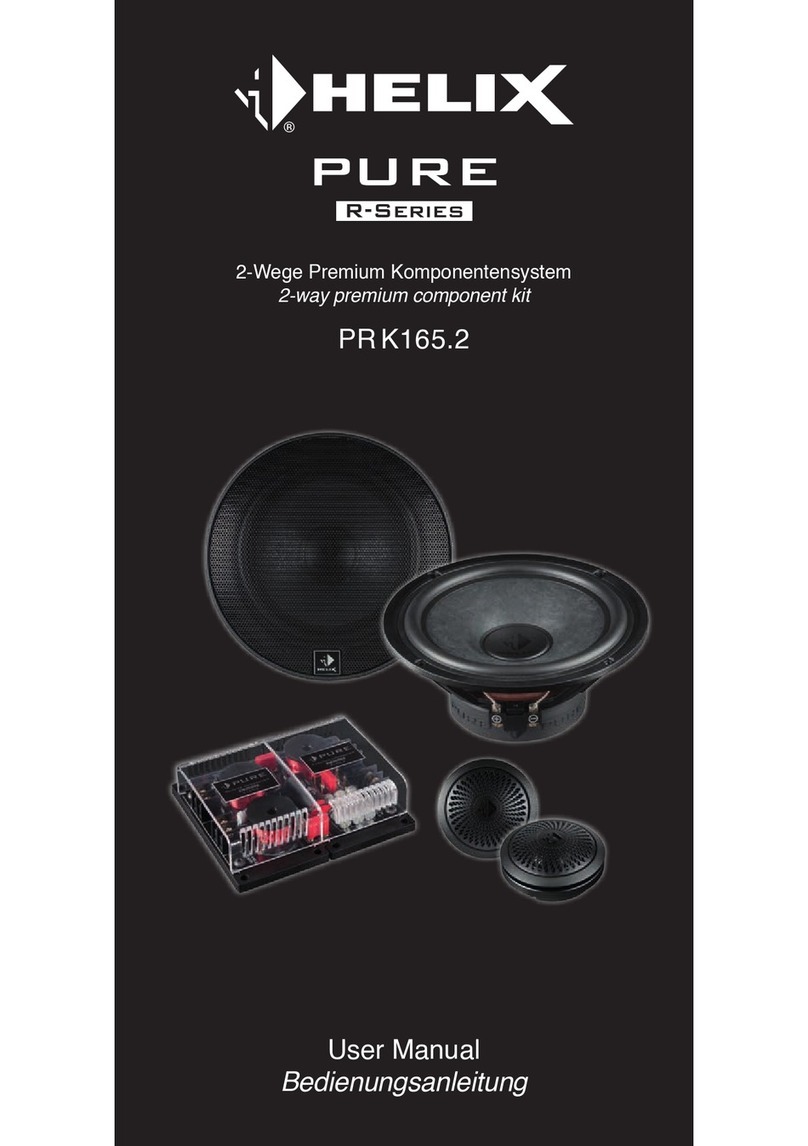 HELIX PURE R Series User manual