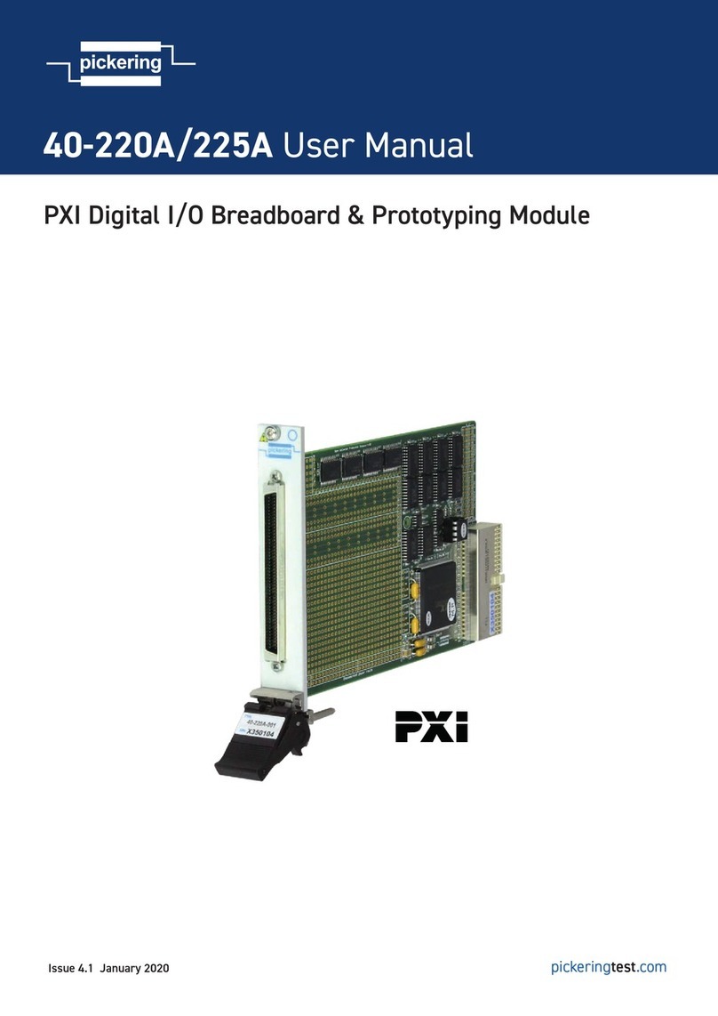 Pickering 40-220A User manual