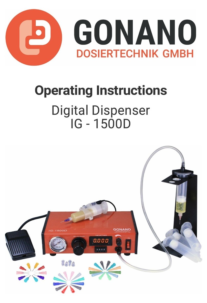 GONANO IG-1500D operating instructions