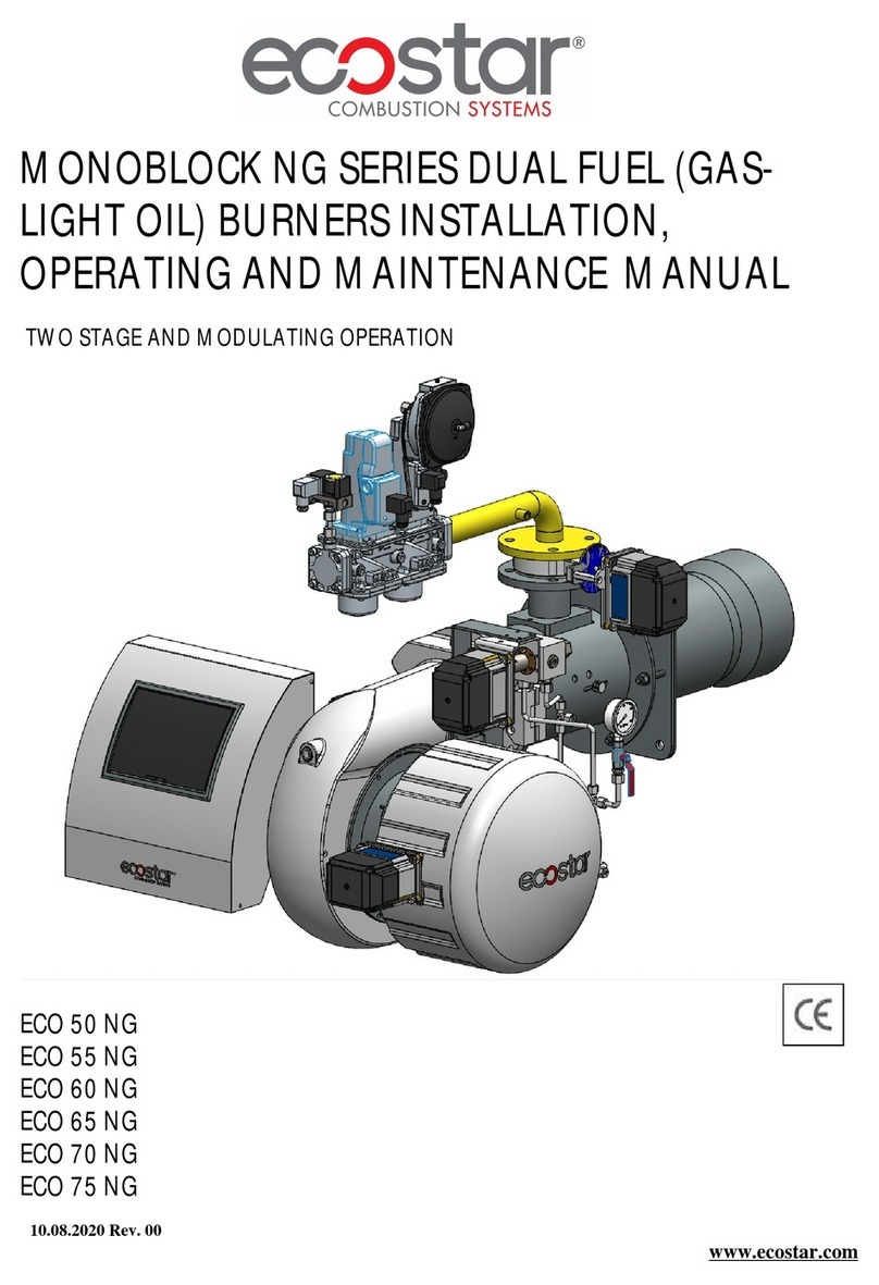 ECOSTAR ECO 55 NG Installation, operating and maintenance manual ECOSTAR ECO 55 NG Installation, operating and maintenance manual