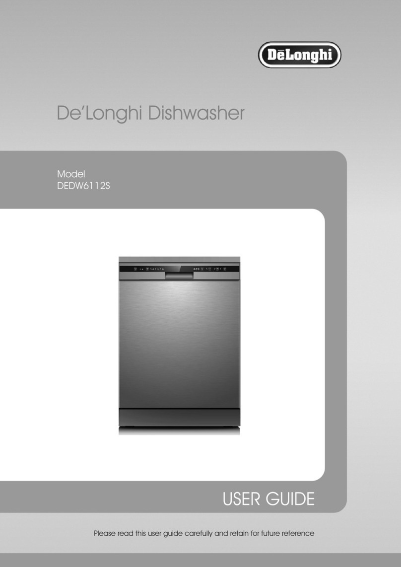 DeLonghi DEDW6112S User manual