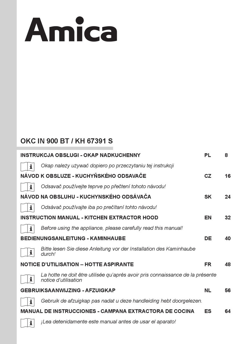 Amica OKC IN 900 BT instruction manual