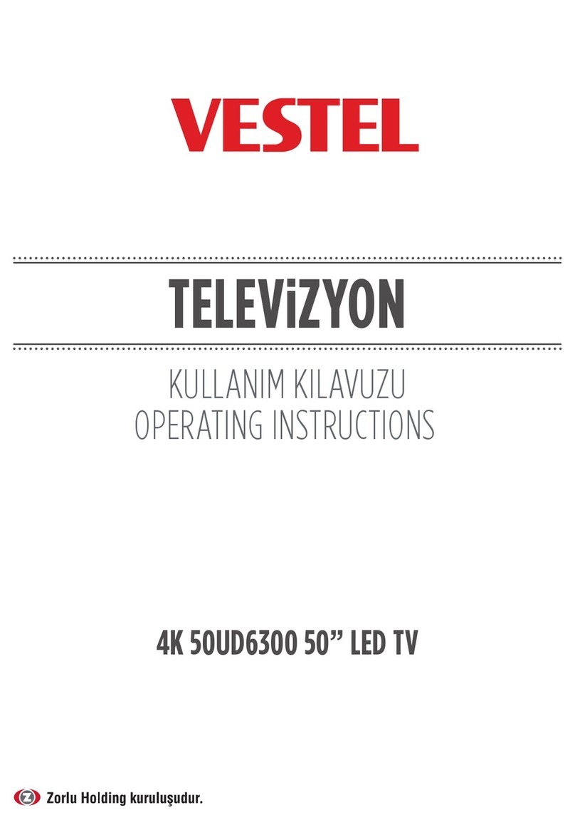 VESTEL 50UD6300 User manual