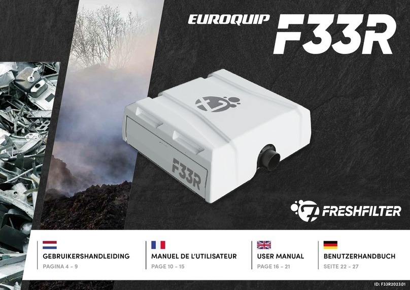 Euroquip FRESHFILTER F33R user manual
