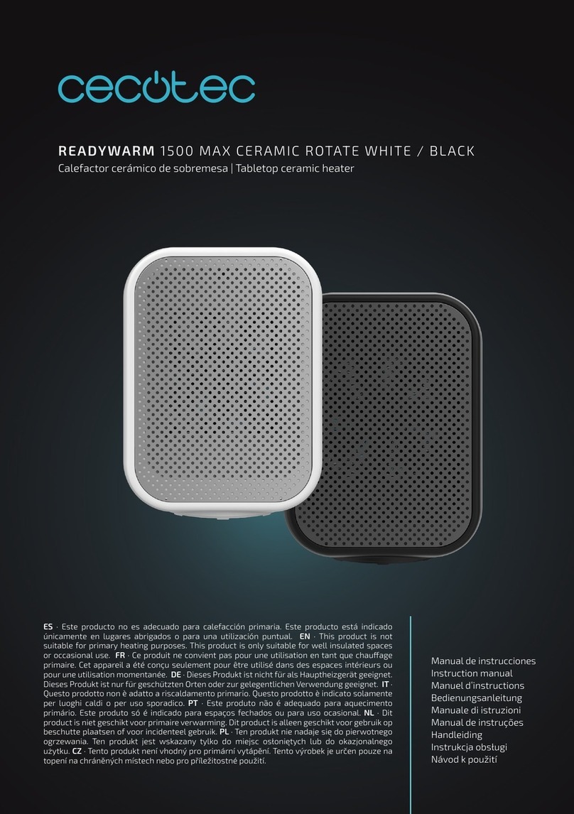cecotec READYWARM 1500 MAX CERAMIC DESIGN WHITE instruction manual cecotec READYWARM 1500 MAX CERAMIC DESIGN WHITE instruction manual