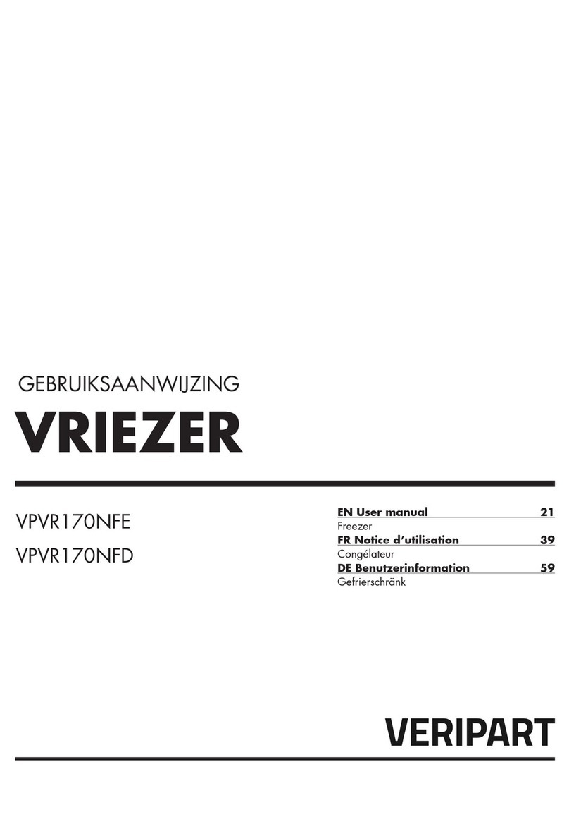 Veripart VPVR170NFE User manual