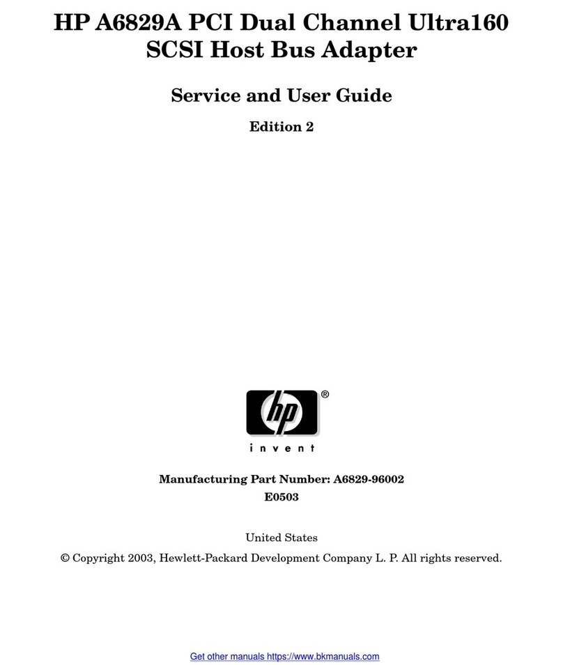 HP A6829A User manual