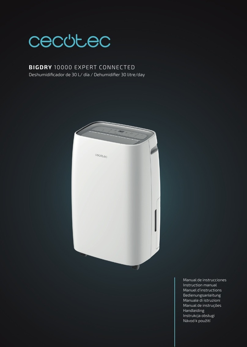 cecotec BIGDRY 10000 EXPERT CONNECTED instruction manual