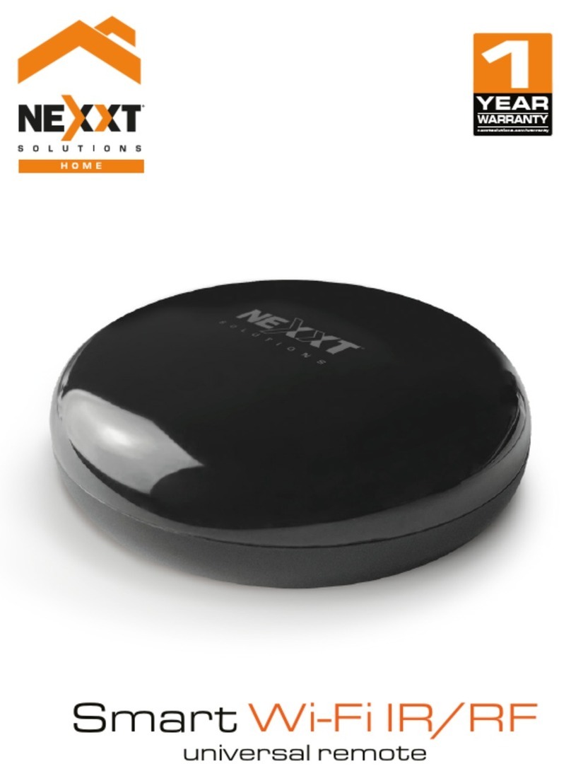 Nexxt Solutions Smart Wi-Fi IR/RF User manual