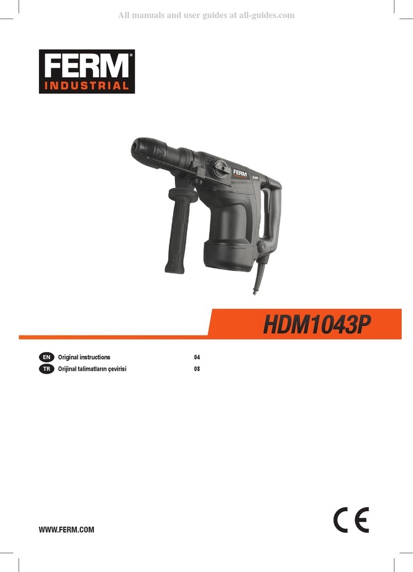 Ferm HDM1043P User manual