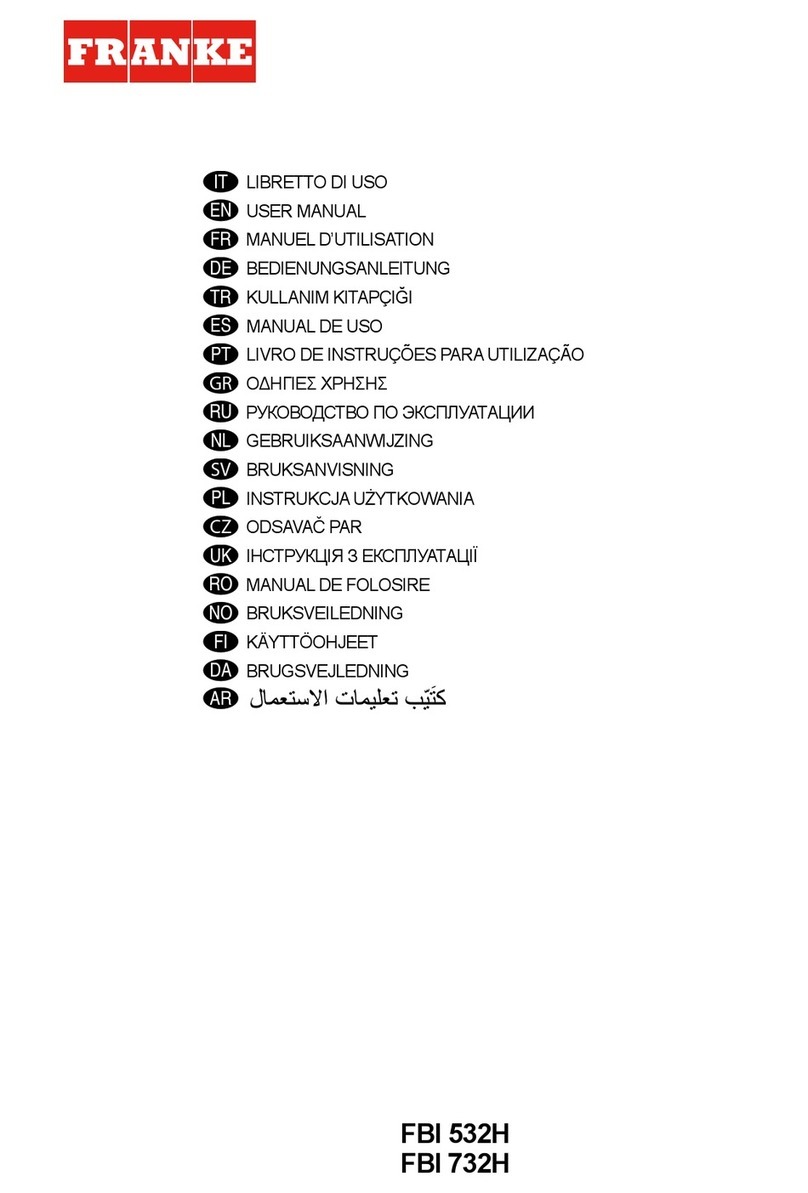 Franke FBI 532H user manual