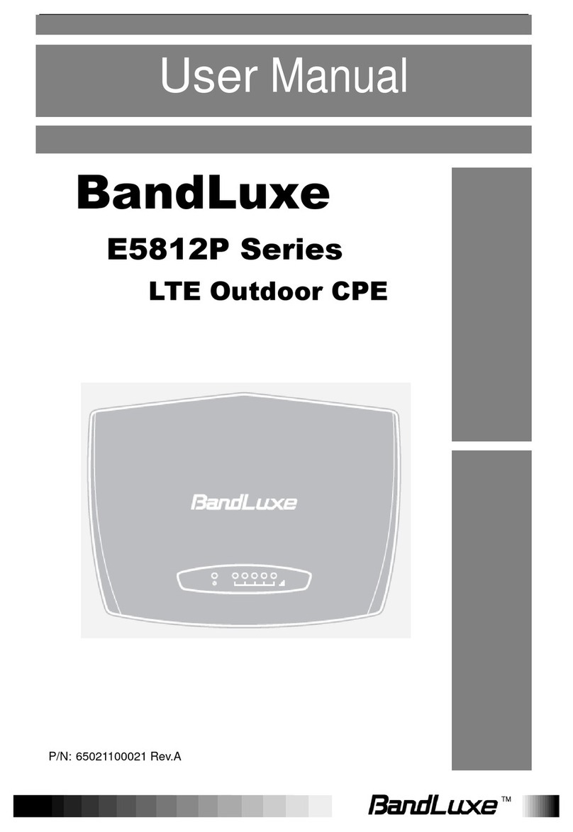 BandLuxe E5812P Series user manual