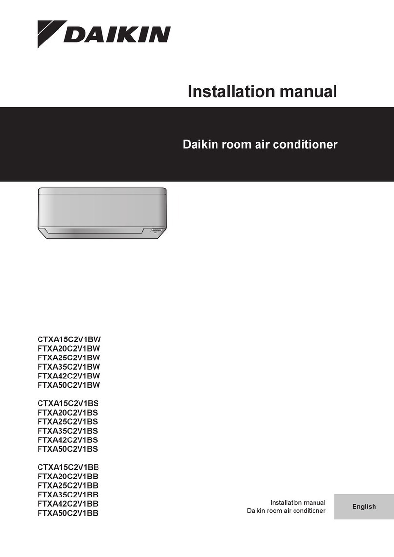Daikin FTXA25C2V1BW User manual