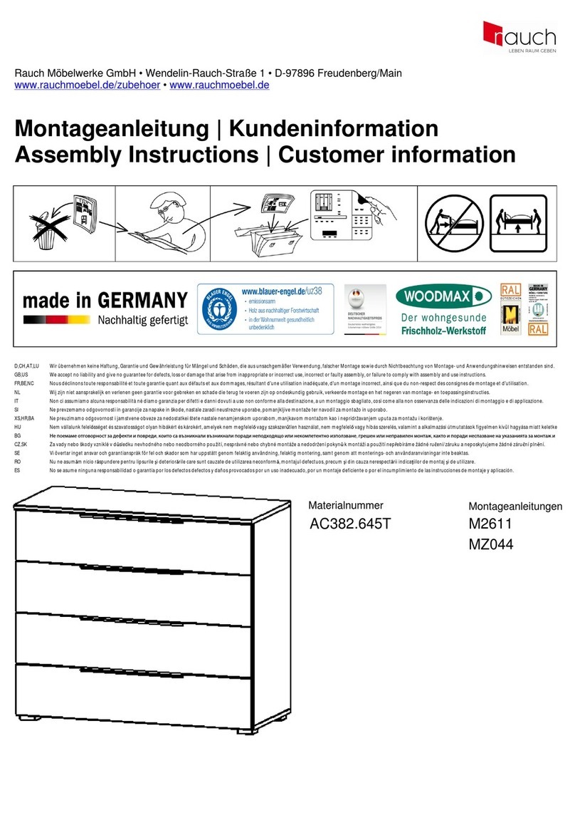 Rauch M2611 User manual