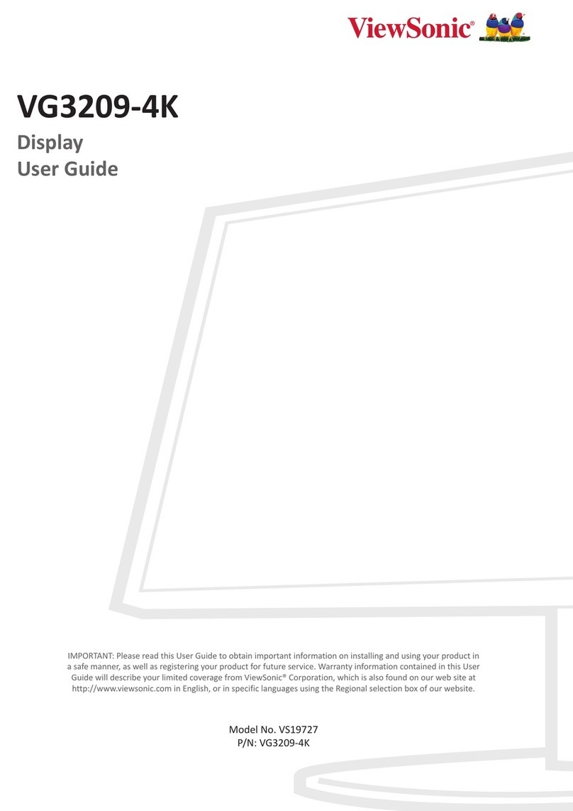 ViewSonic VG3209-4K User manual