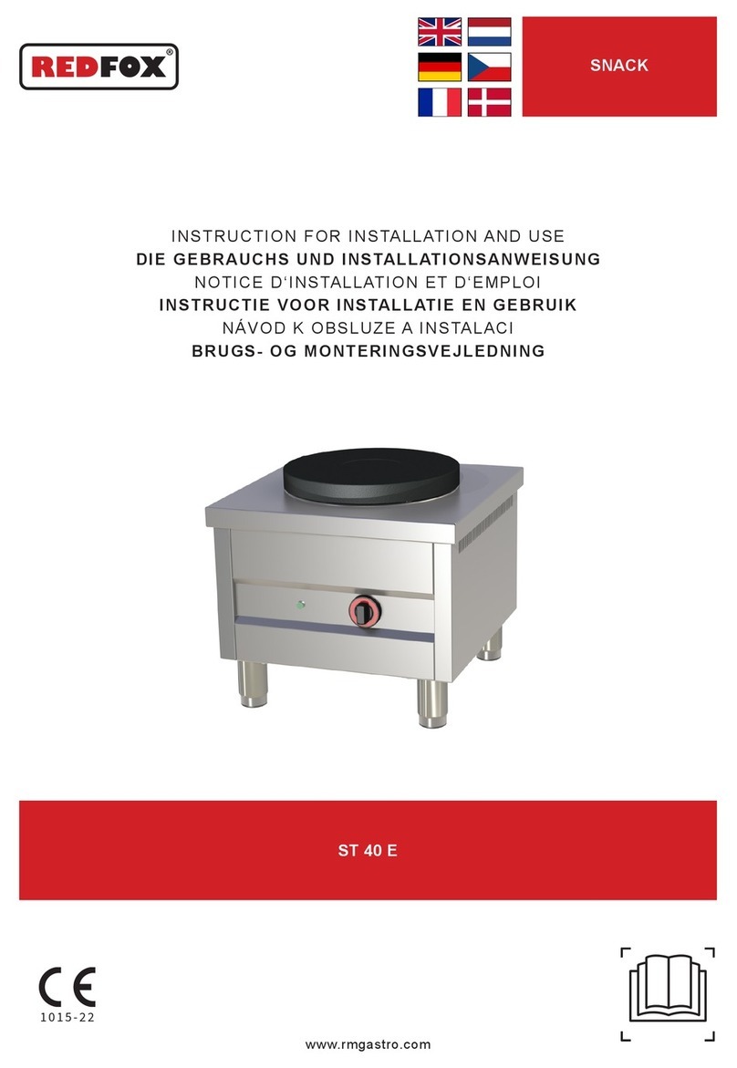 Redfox ST 40 E User manual