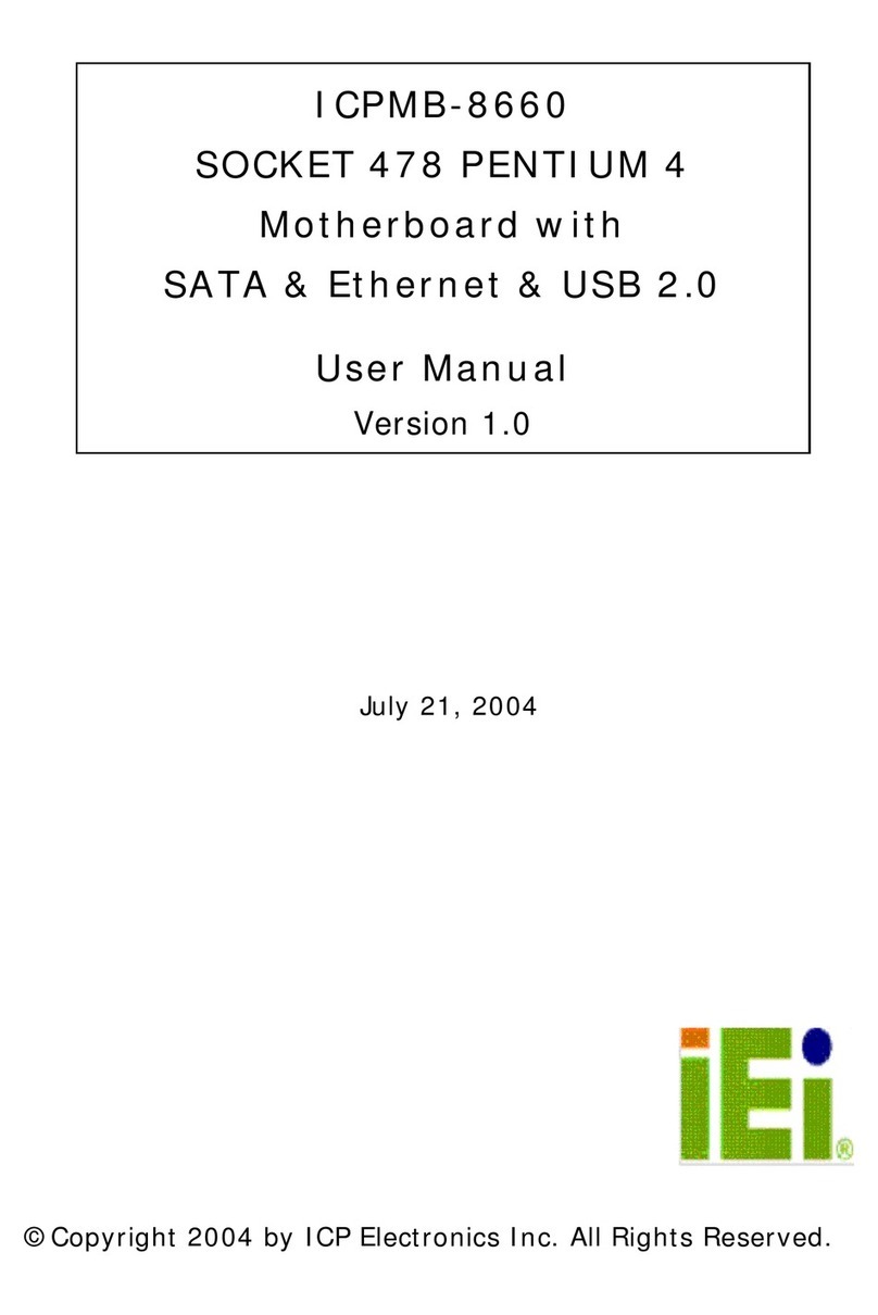 IEI Technology ICPMB-8660 user manual