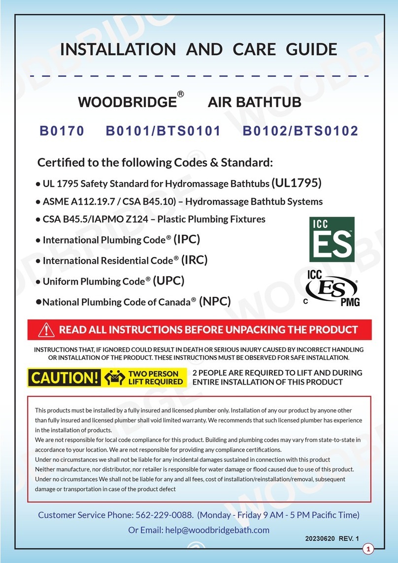 Woodbridge B0170 Assembly instructions