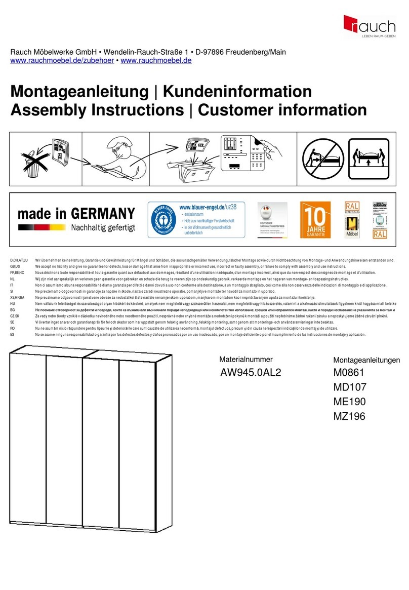 Rauch MZ196 Assembly instructions