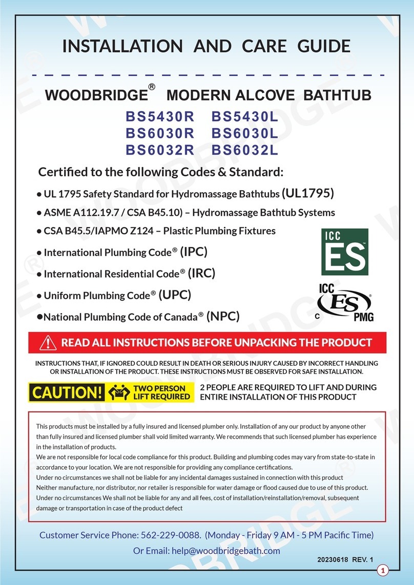 Woodbridge BS5430R Assembly instructions