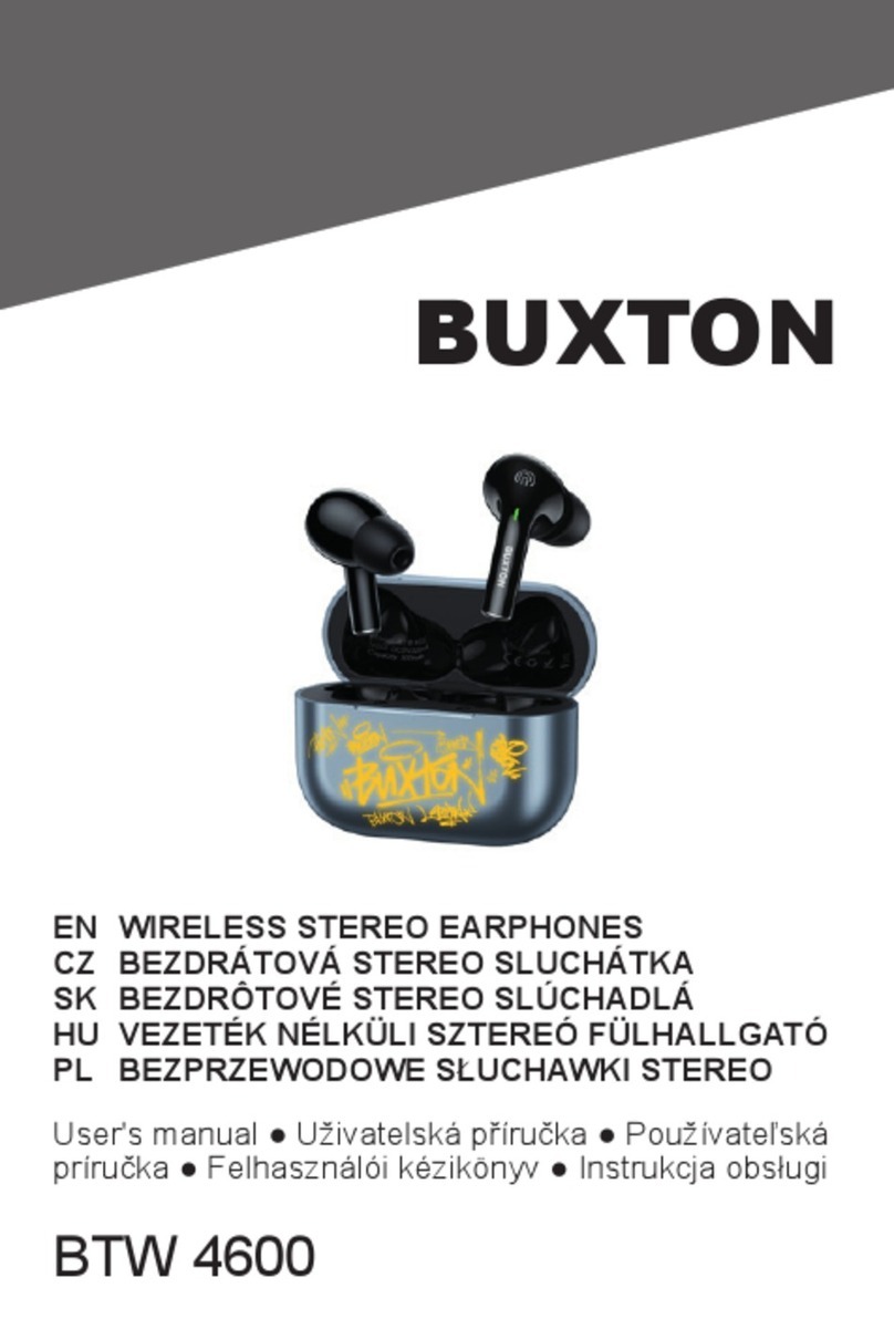 BUXTON BTW 4600 user manual