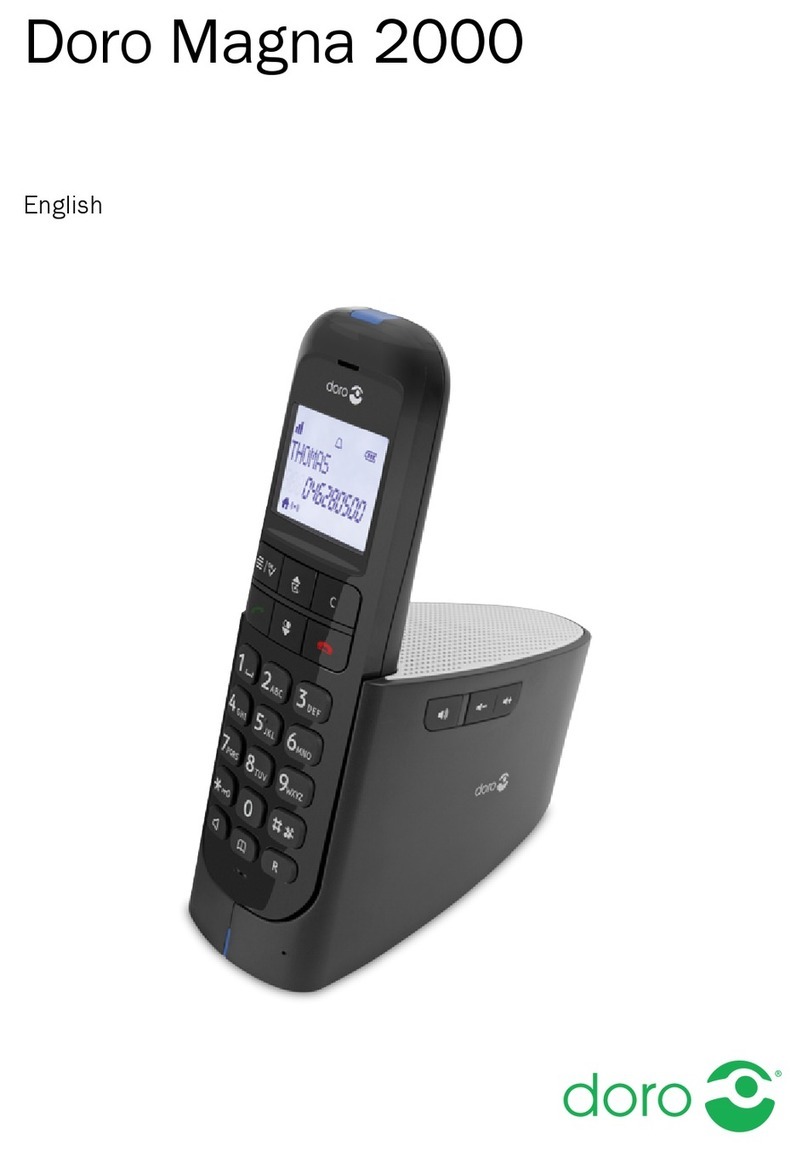 Doro Magna 2000 User manual