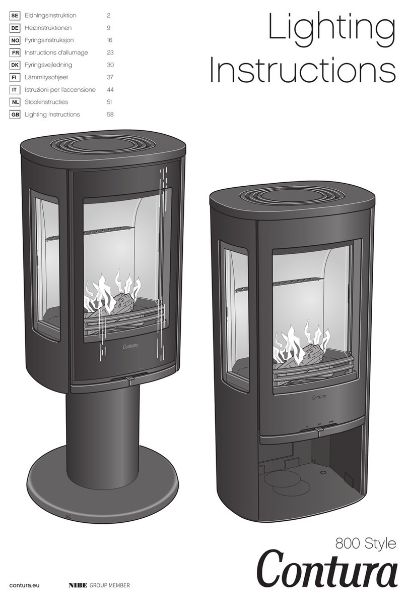 Nibe Contura 800 Style instructions