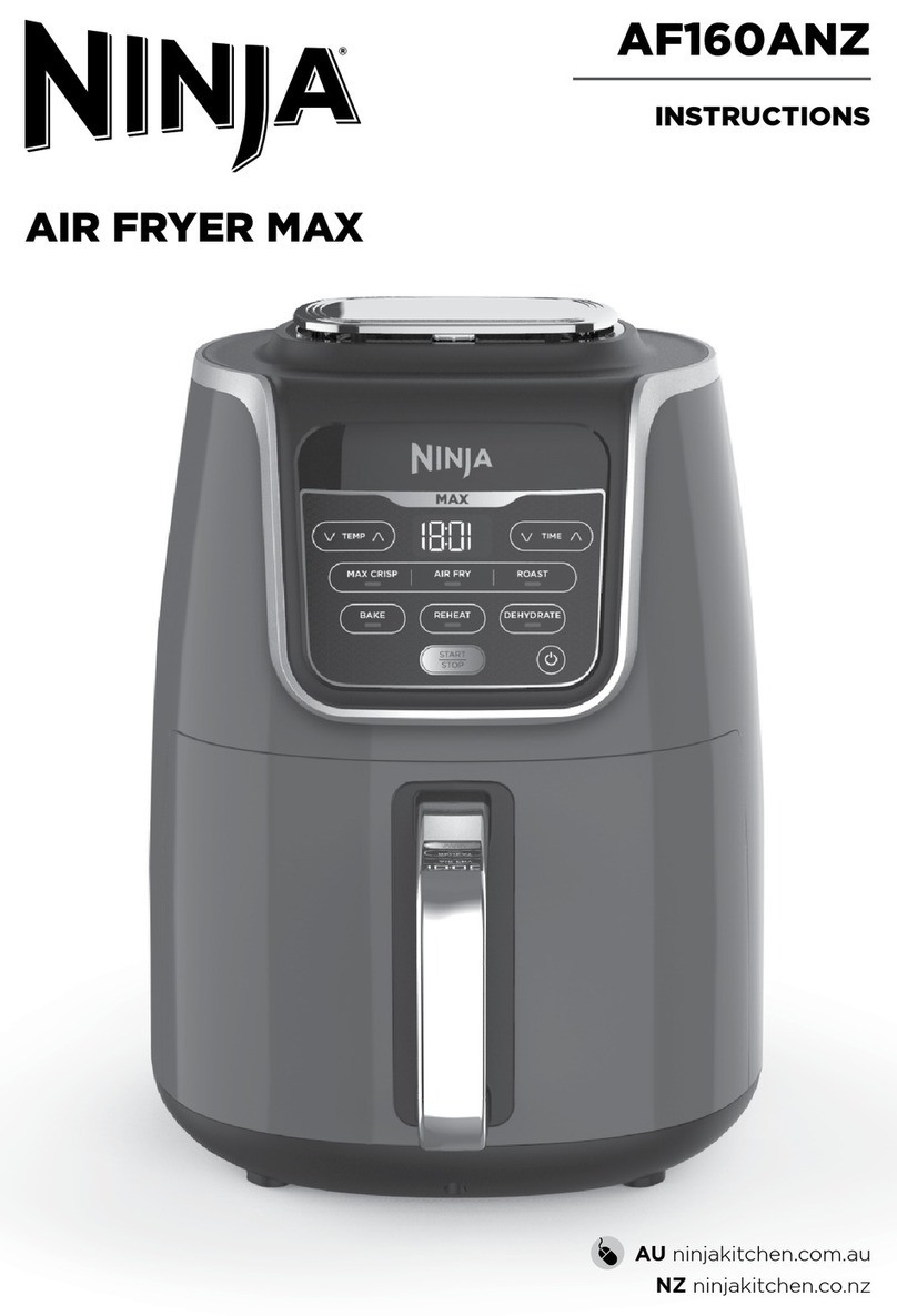 Ninja AIR FRYER MAX instructions