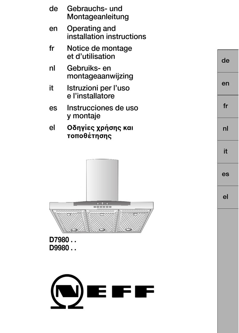 NEFF D7980 Series User manual