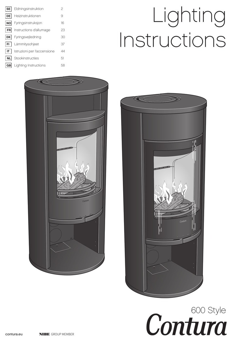 Nibe Contura 600 Style User manual