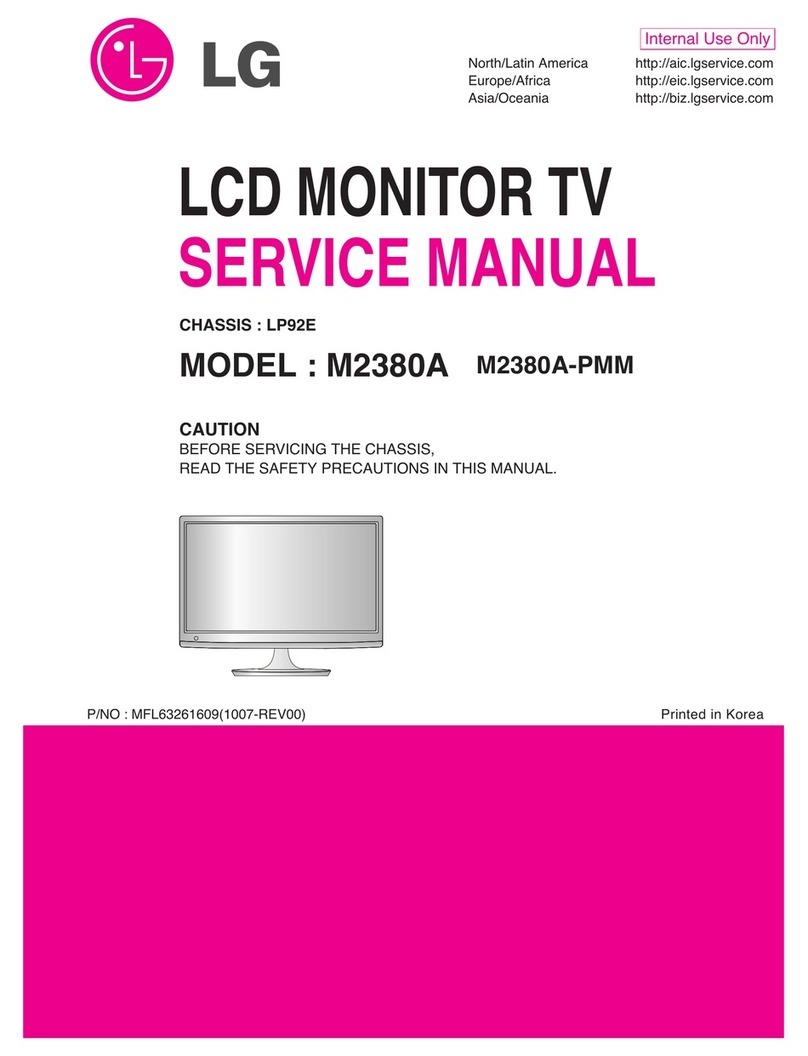 LG M2380A-PMM User manual