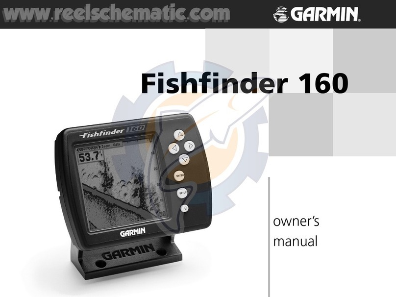 Garmin Fishfnder 160 owner's manual