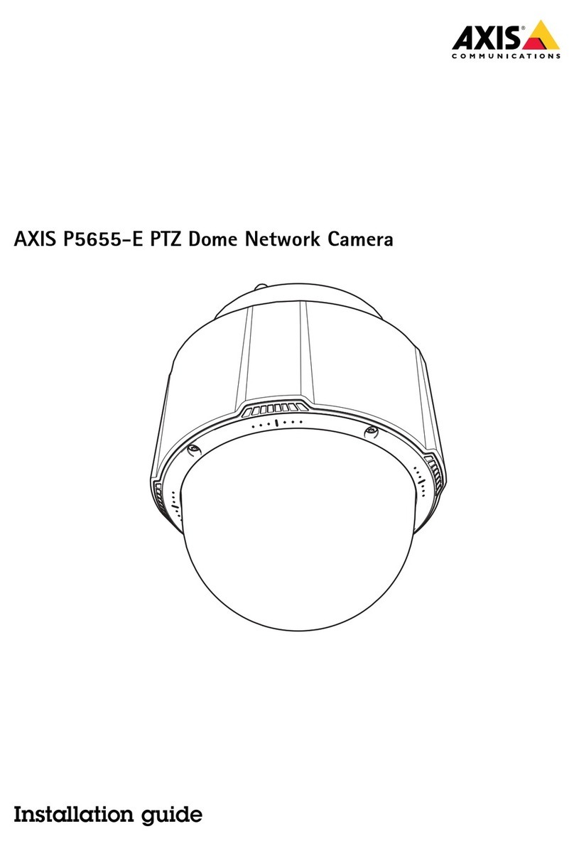 Axis P5655-E User manual