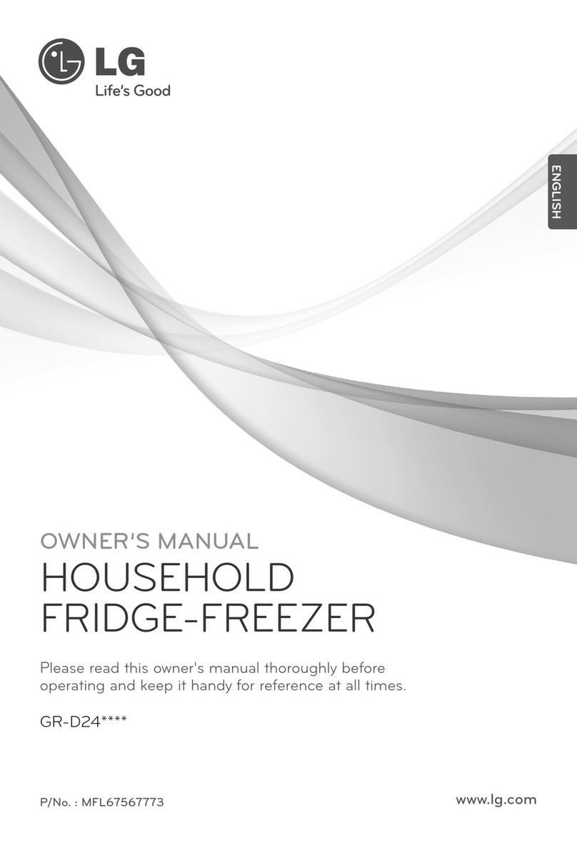 LG GR-D24 Series owner's manual