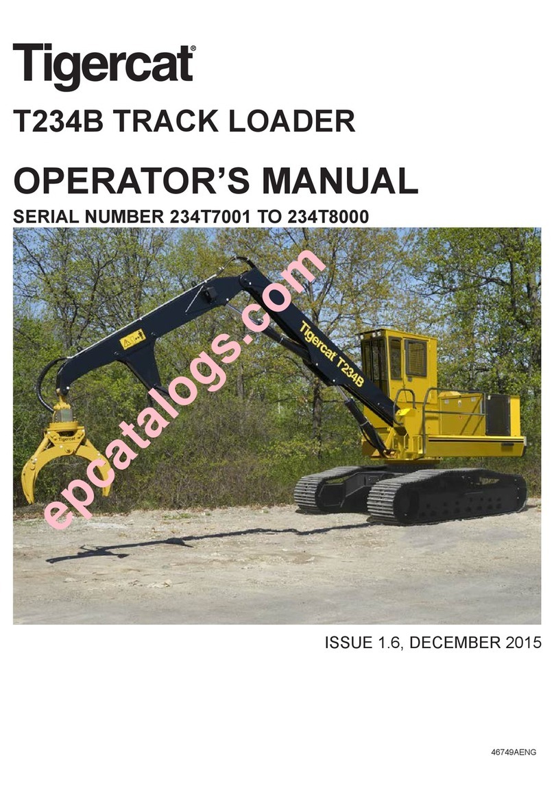 Tigercat T234B Operator's manual