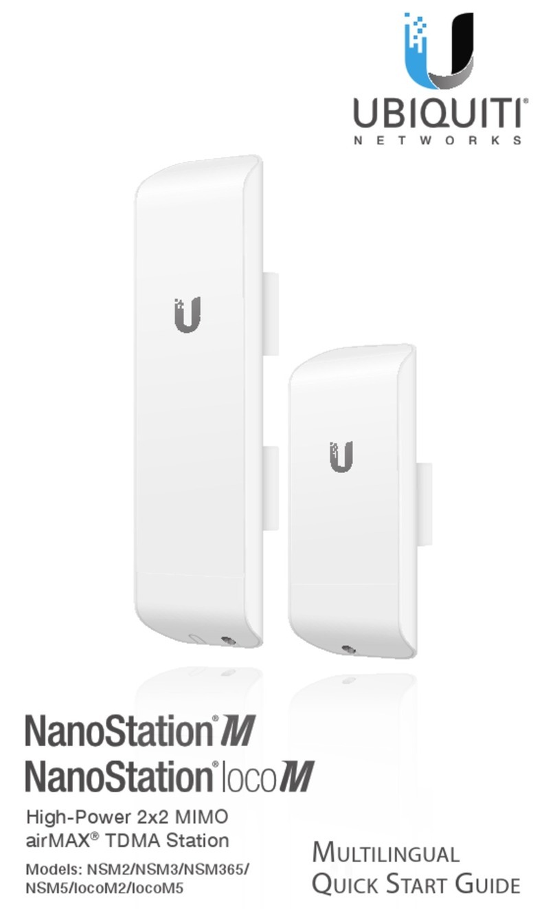Ubiquiti NanoStation NSM3 quick start guide