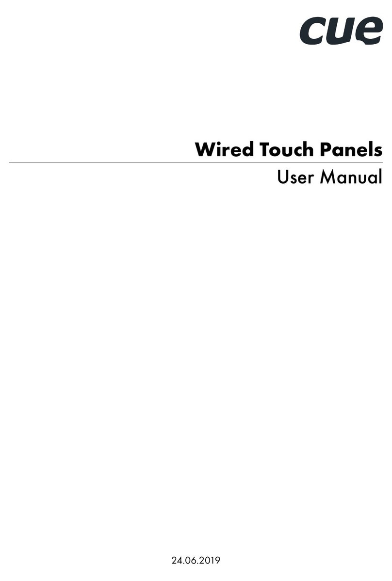 CUE touchCUE-10 user manual