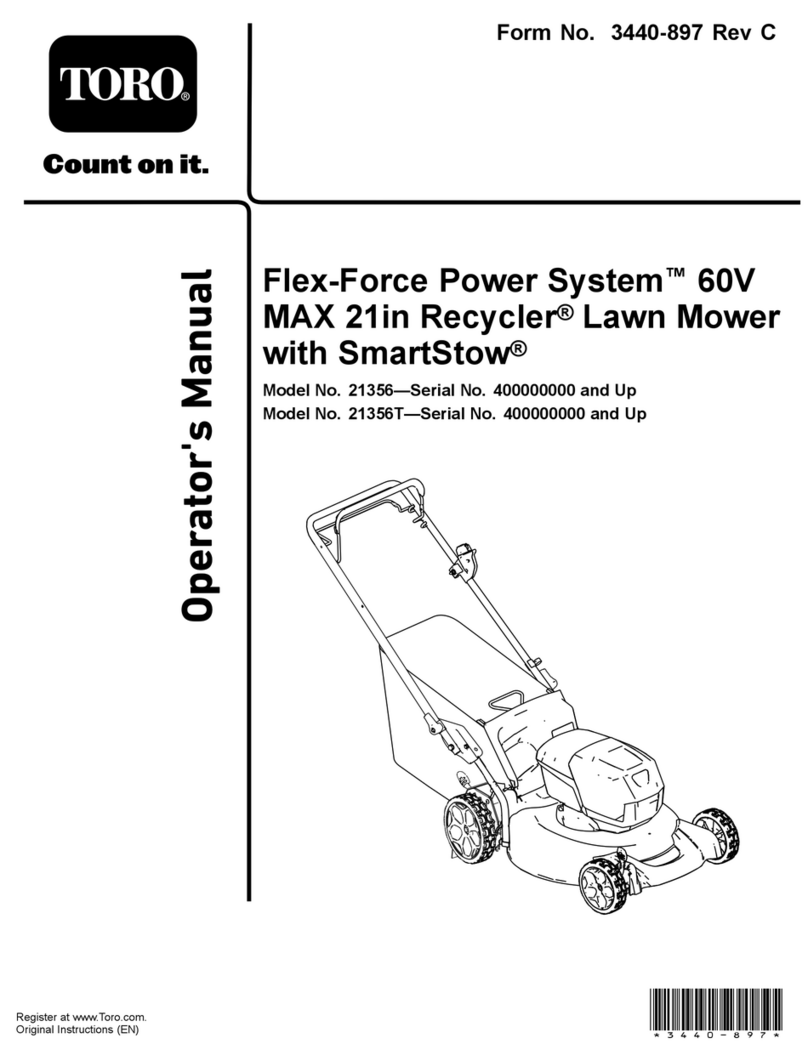 Toro Recycler 21356 Operator's manual