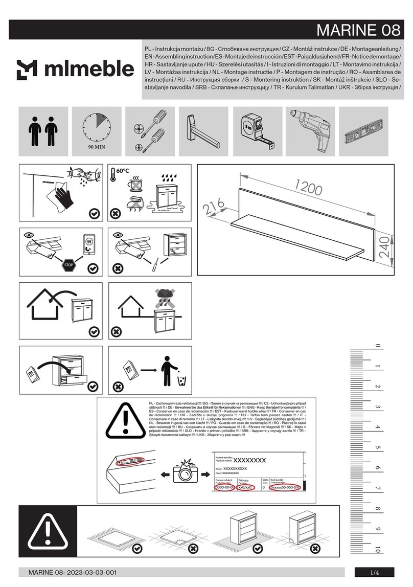 mlmeble MARINE 08 User manual mlmeble MARINE 08 User manual