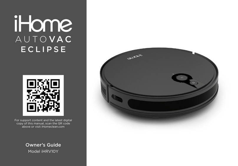 iHome AUTO VAC ECLIPSE owner's manual
