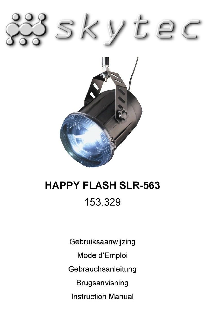 sky-tec HAPPY FLASH SLR-563 instruction manual