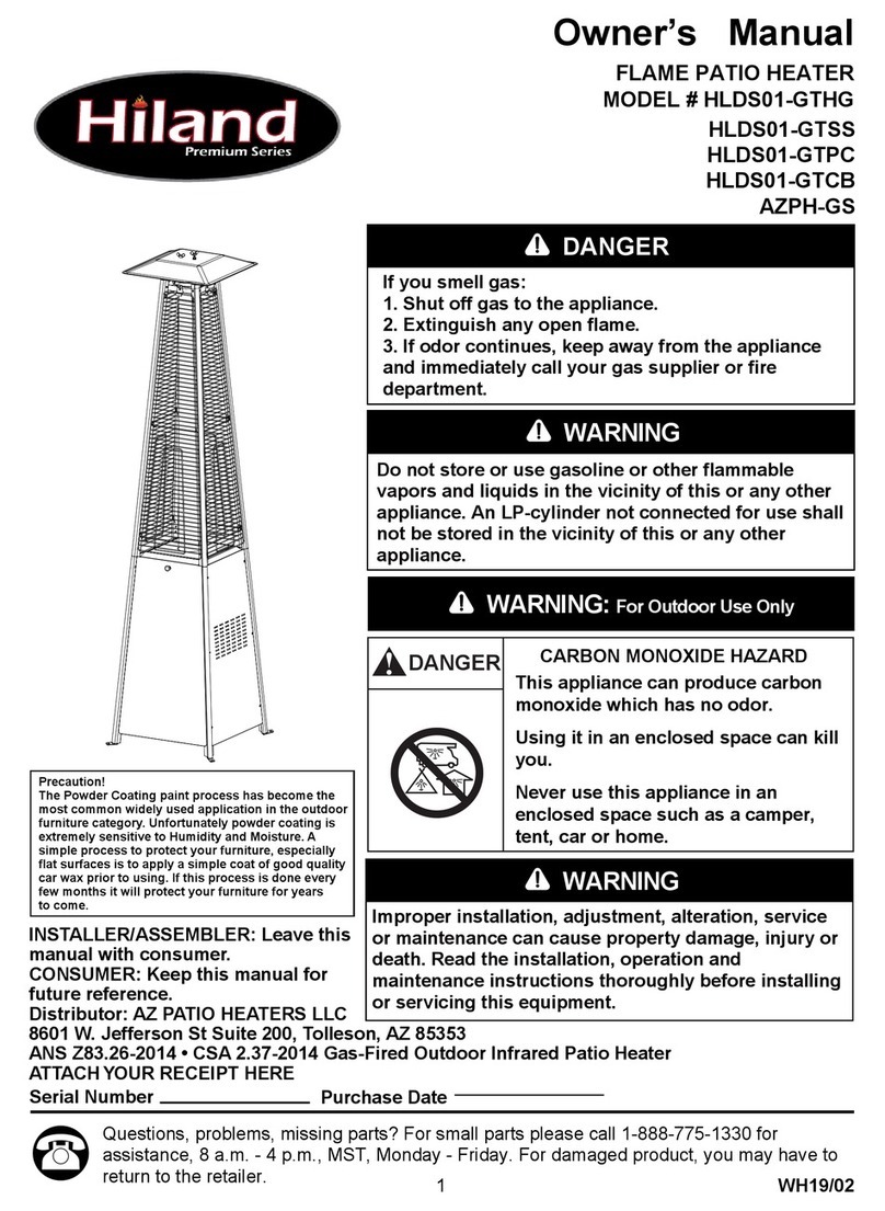 Hiland HLDS01-GTCB owner's manual