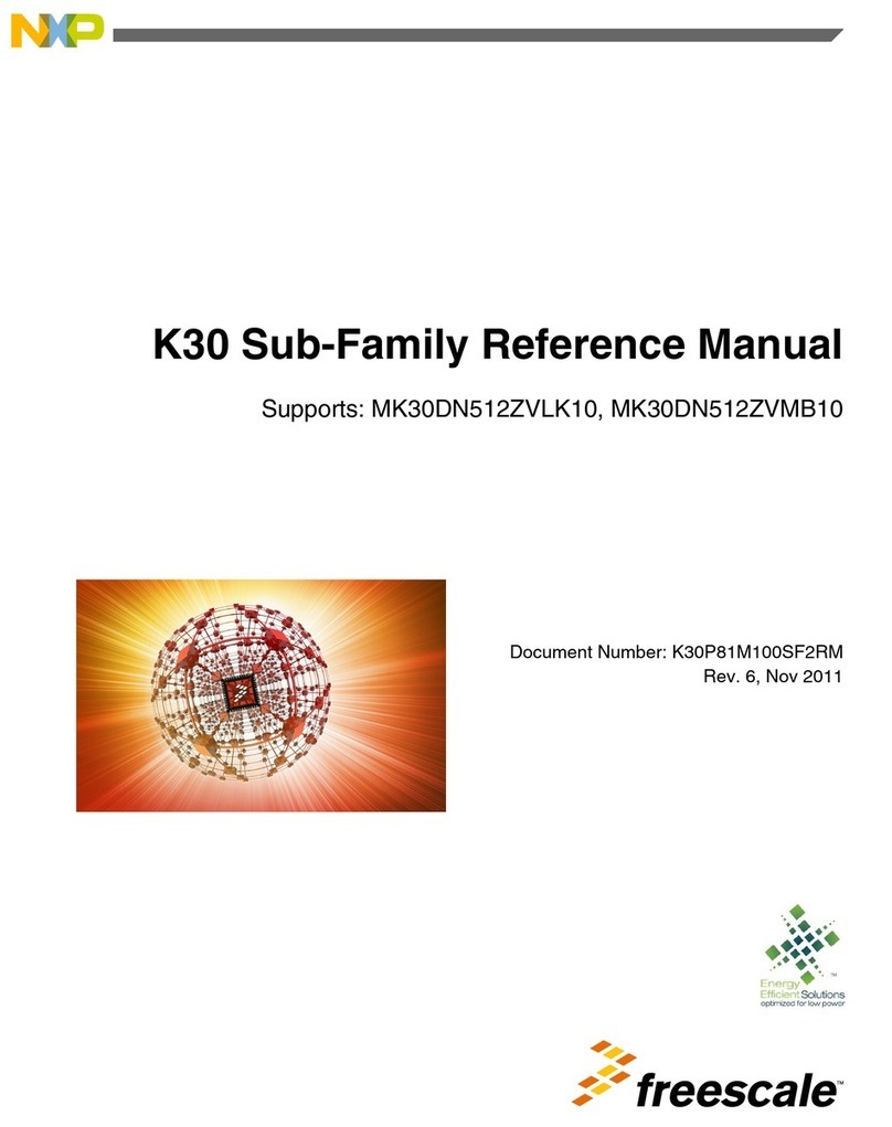 NXP Semiconductors freescale K30 Series User manual