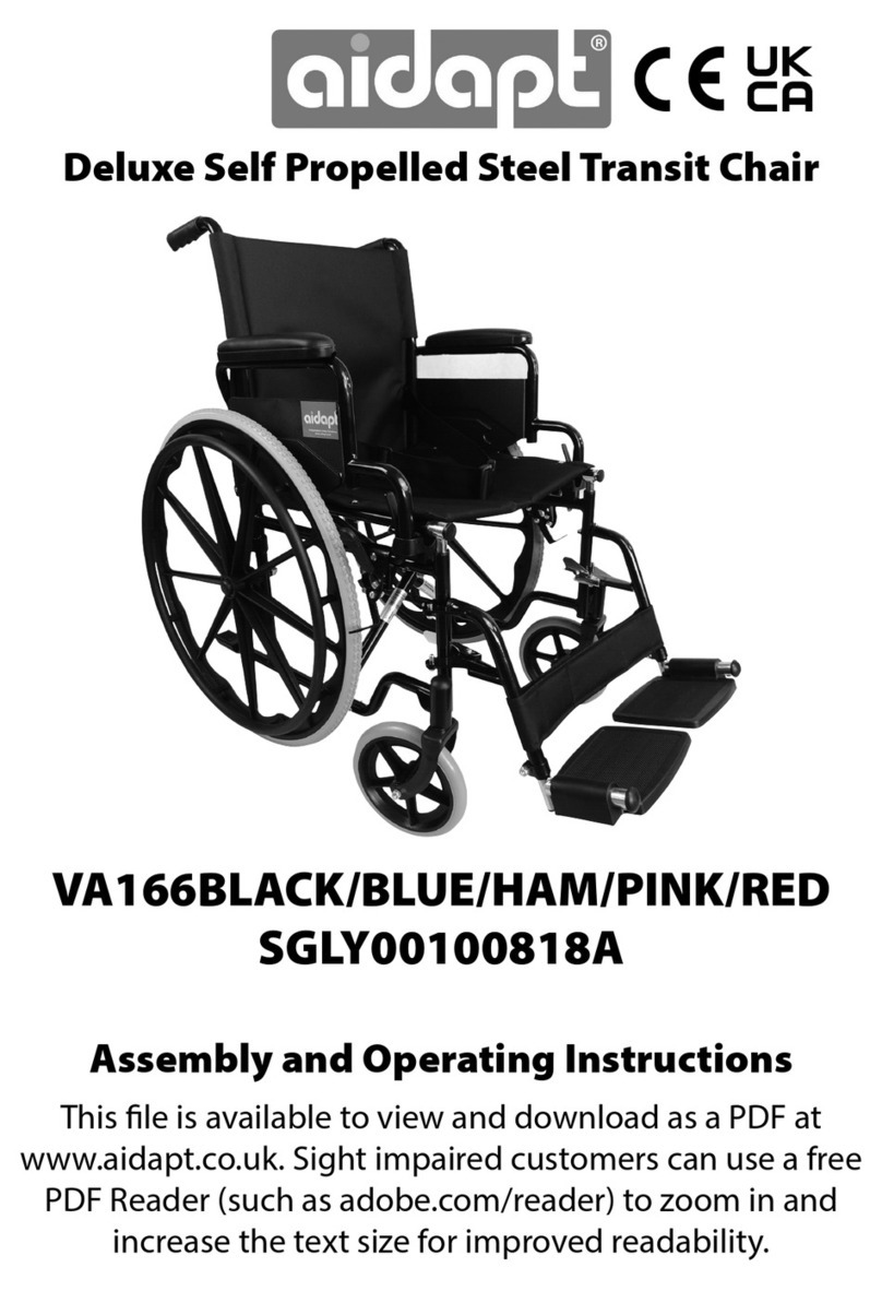 aidapt VA166BLACK User manual